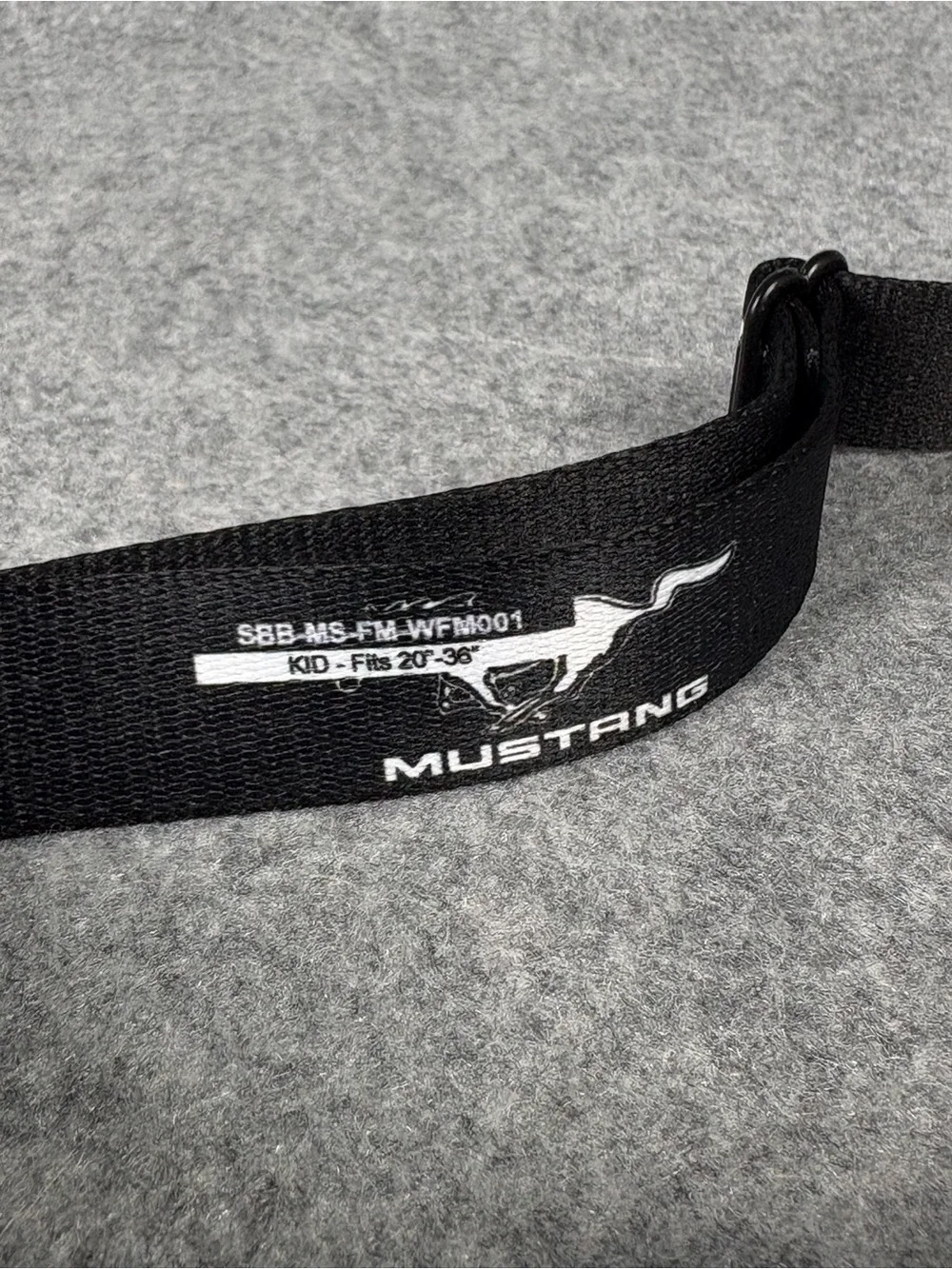 Mustang ford buckle